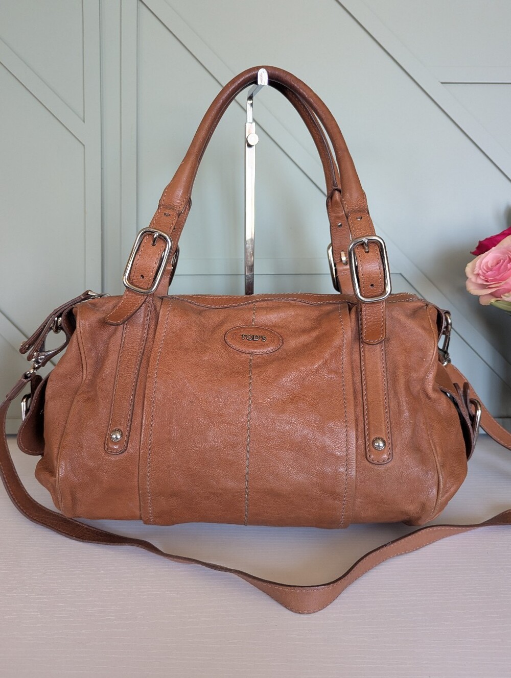 Vintage Tod's G-Line Easy Sacca Satchel Bag